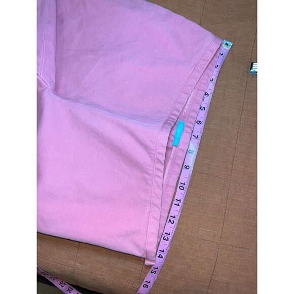 J.McLaughlin Womens Pink Straight-Leg Pants Size 4 Cotton Blend Comfortable Fit - Picture 5 of 8